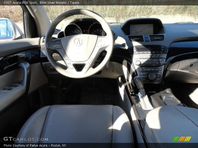 Billet Silver Metallic / Taupe 2007 Acura MDX Sport