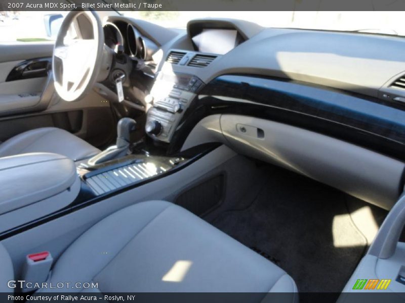Billet Silver Metallic / Taupe 2007 Acura MDX Sport