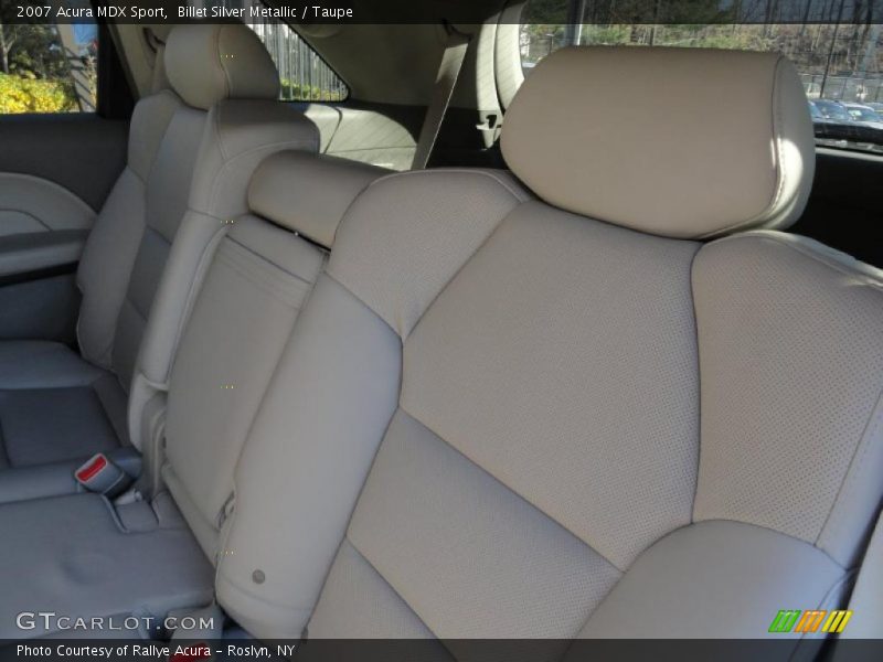 Billet Silver Metallic / Taupe 2007 Acura MDX Sport