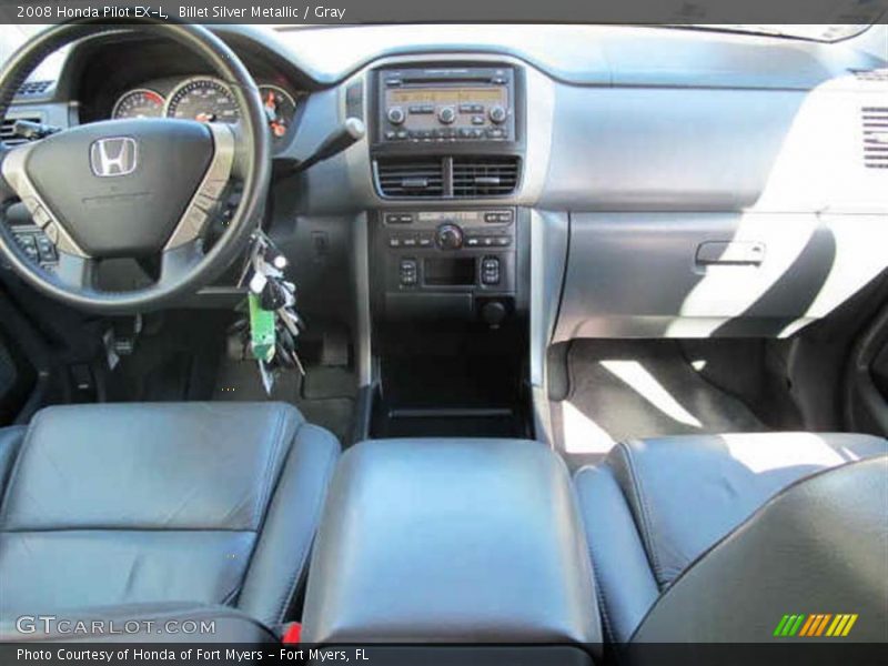 Billet Silver Metallic / Gray 2008 Honda Pilot EX-L