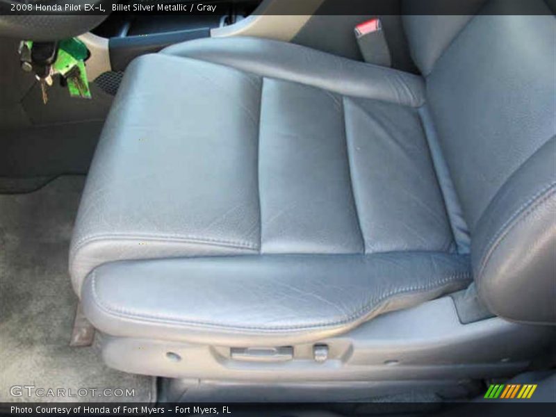 Billet Silver Metallic / Gray 2008 Honda Pilot EX-L