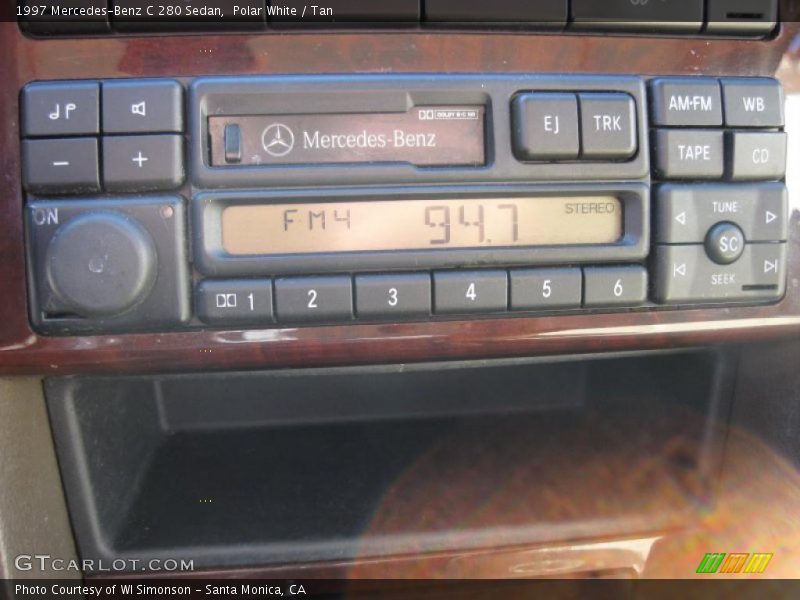 Polar White / Tan 1997 Mercedes-Benz C 280 Sedan