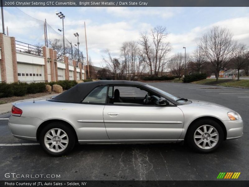 Bright Silver Metallic / Dark Slate Gray 2006 Chrysler Sebring GTC Convertible