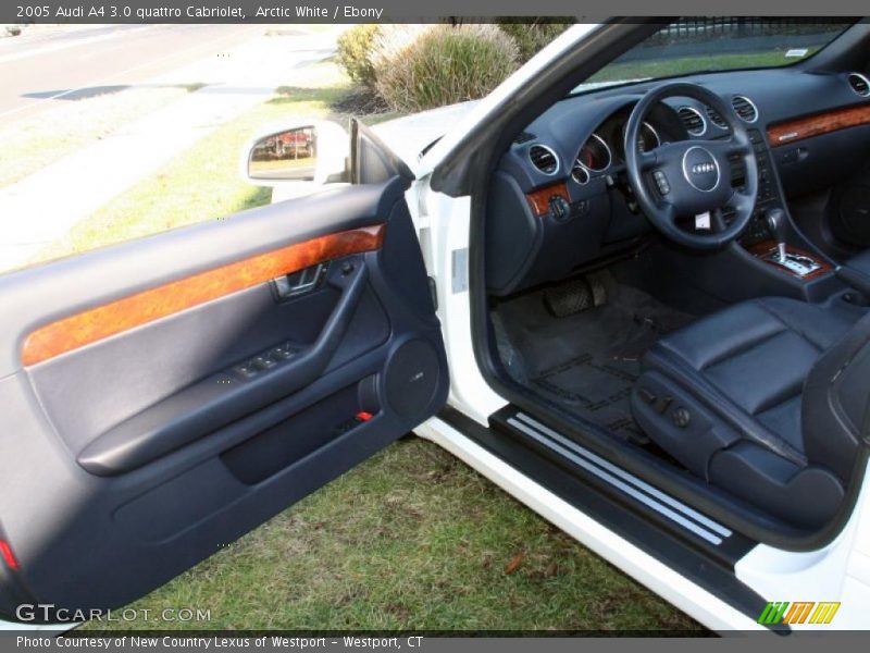  2005 A4 3.0 quattro Cabriolet Ebony Interior