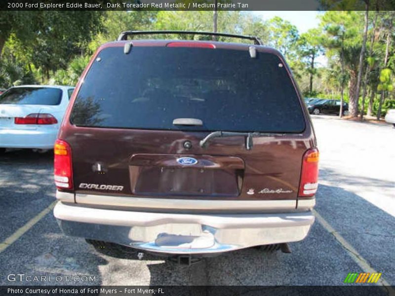 Dark Toreador Red Metallic / Medium Prairie Tan 2000 Ford Explorer Eddie Bauer