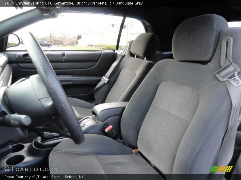  2006 Sebring GTC Convertible Dark Slate Gray Interior