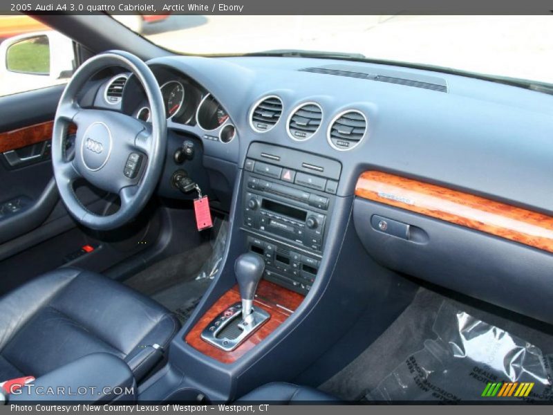 Dashboard of 2005 A4 3.0 quattro Cabriolet