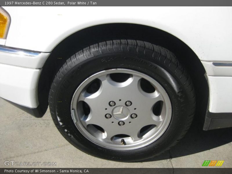 Polar White / Tan 1997 Mercedes-Benz C 280 Sedan