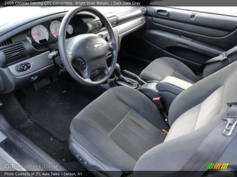 Dark Slate Gray Interior - 2006 Sebring GTC Convertible 
