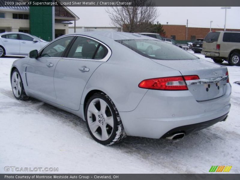 Liquid Silver Metallic / Charcoal/Charcoal 2009 Jaguar XF Supercharged