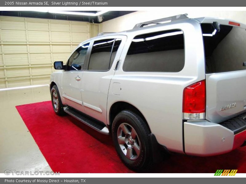 Silver Lightning / Steel/Titanium 2005 Nissan Armada SE