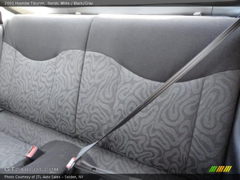  2001 Tiburon  Black/Gray Interior