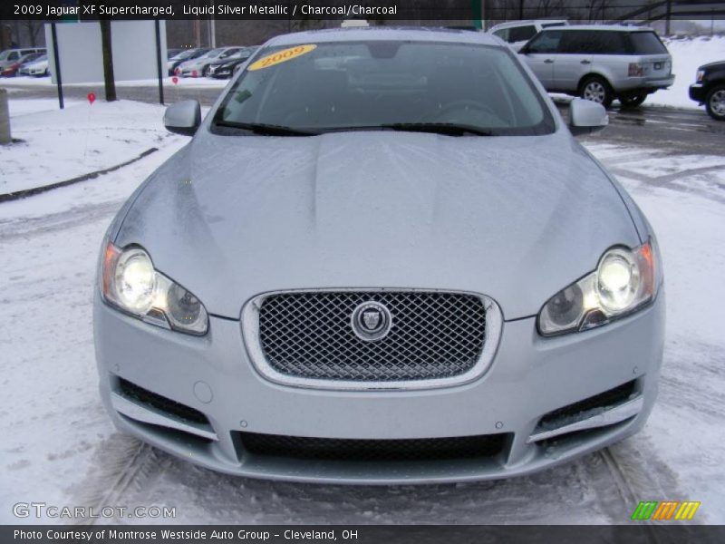 Liquid Silver Metallic / Charcoal/Charcoal 2009 Jaguar XF Supercharged