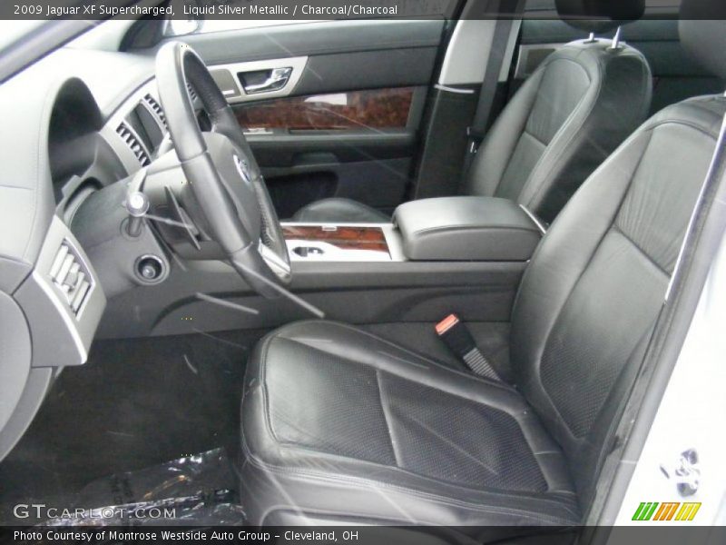 Liquid Silver Metallic / Charcoal/Charcoal 2009 Jaguar XF Supercharged