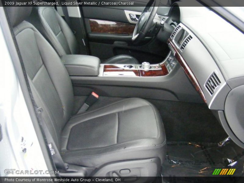 Liquid Silver Metallic / Charcoal/Charcoal 2009 Jaguar XF Supercharged