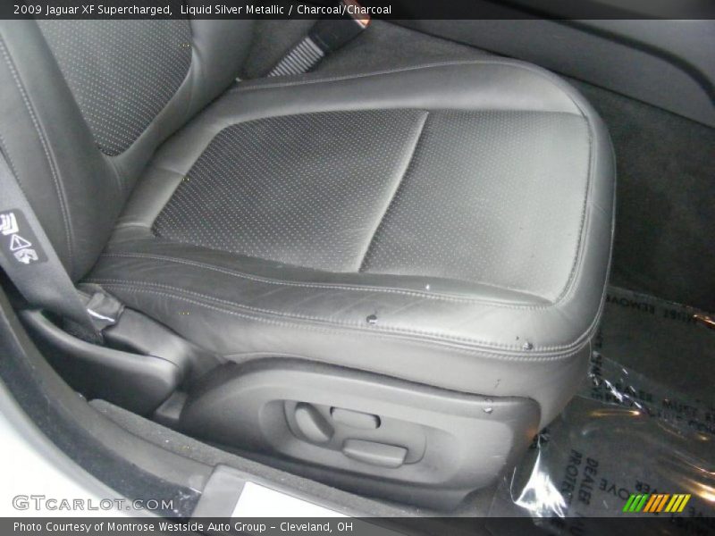 Liquid Silver Metallic / Charcoal/Charcoal 2009 Jaguar XF Supercharged