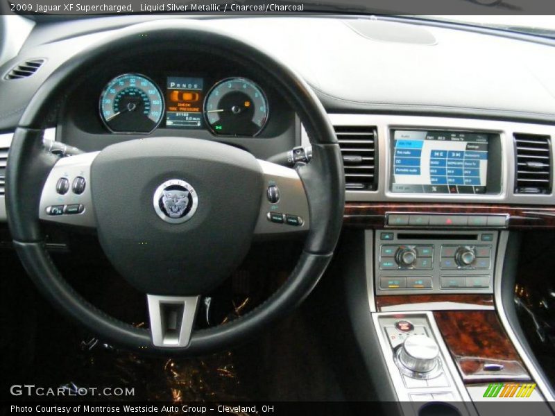 Liquid Silver Metallic / Charcoal/Charcoal 2009 Jaguar XF Supercharged