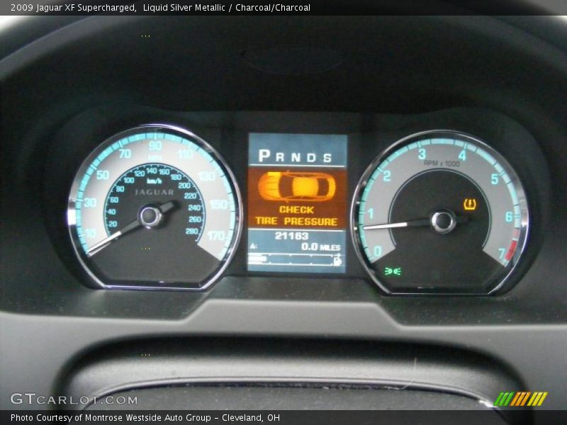 Liquid Silver Metallic / Charcoal/Charcoal 2009 Jaguar XF Supercharged