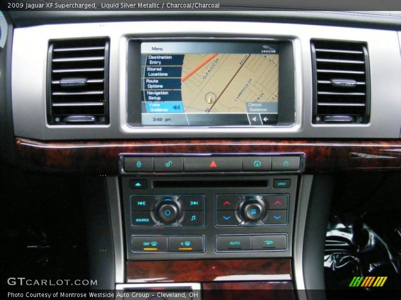 Liquid Silver Metallic / Charcoal/Charcoal 2009 Jaguar XF Supercharged