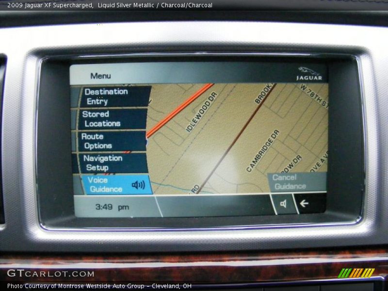 Liquid Silver Metallic / Charcoal/Charcoal 2009 Jaguar XF Supercharged