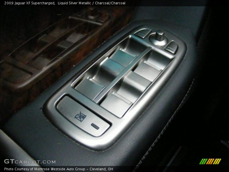 Liquid Silver Metallic / Charcoal/Charcoal 2009 Jaguar XF Supercharged