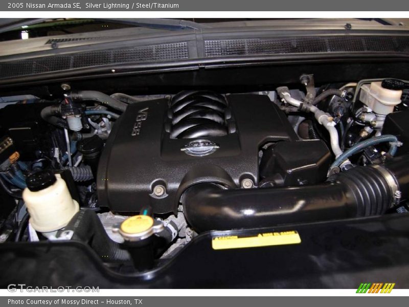 Silver Lightning / Steel/Titanium 2005 Nissan Armada SE
