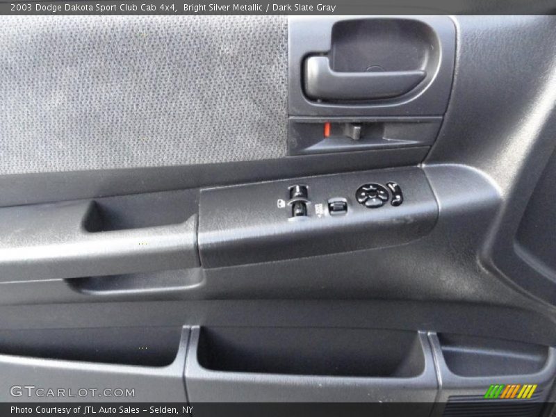 Bright Silver Metallic / Dark Slate Gray 2003 Dodge Dakota Sport Club Cab 4x4