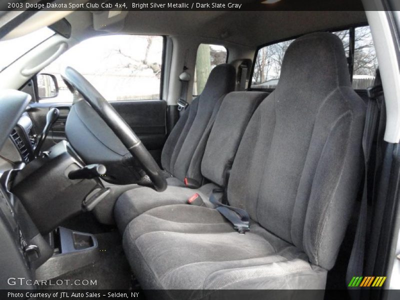  2003 Dakota Sport Club Cab 4x4 Dark Slate Gray Interior