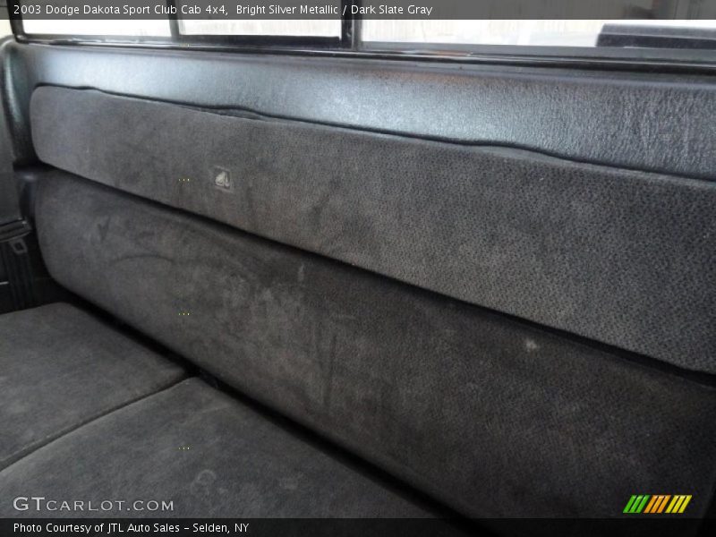 Bright Silver Metallic / Dark Slate Gray 2003 Dodge Dakota Sport Club Cab 4x4