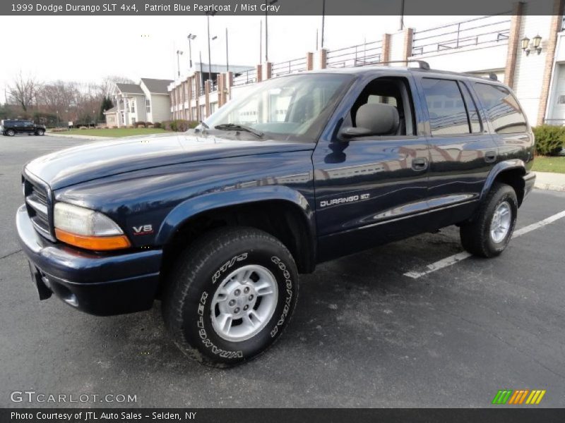 Patriot Blue Pearlcoat / Mist Gray 1999 Dodge Durango SLT 4x4