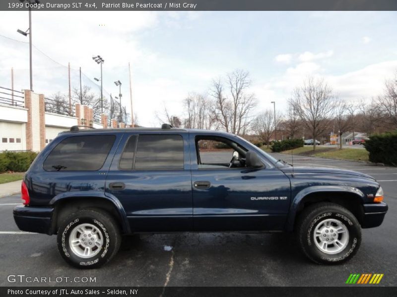 Patriot Blue Pearlcoat / Mist Gray 1999 Dodge Durango SLT 4x4