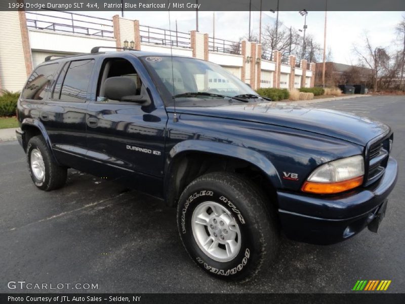 Patriot Blue Pearlcoat / Mist Gray 1999 Dodge Durango SLT 4x4