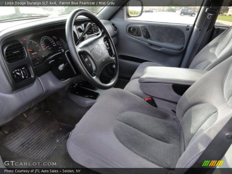 Patriot Blue Pearlcoat / Mist Gray 1999 Dodge Durango SLT 4x4