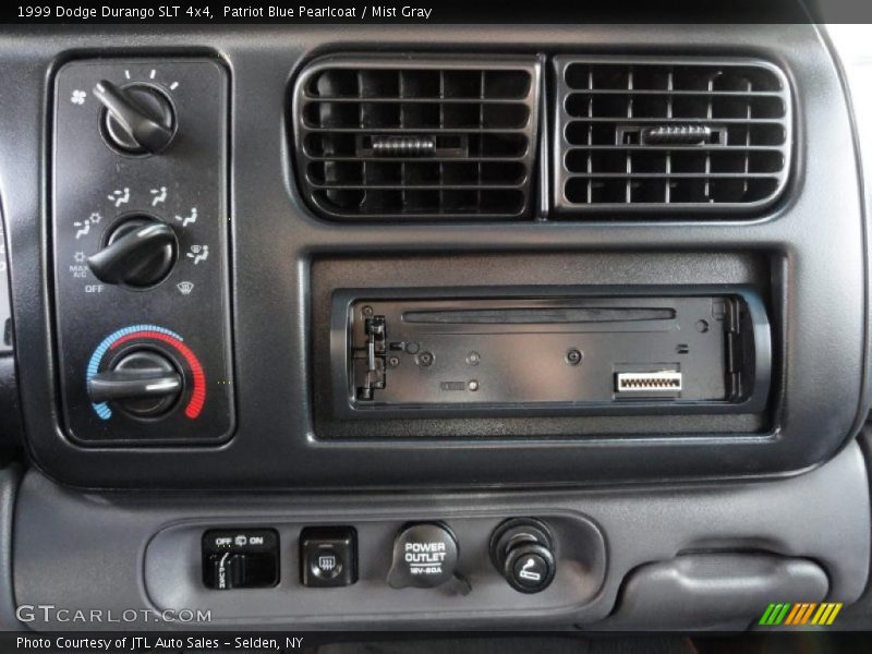 Patriot Blue Pearlcoat / Mist Gray 1999 Dodge Durango SLT 4x4