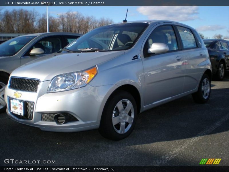 Ice Silver Metallic / Charcoal 2011 Chevrolet Aveo Aveo5 LT