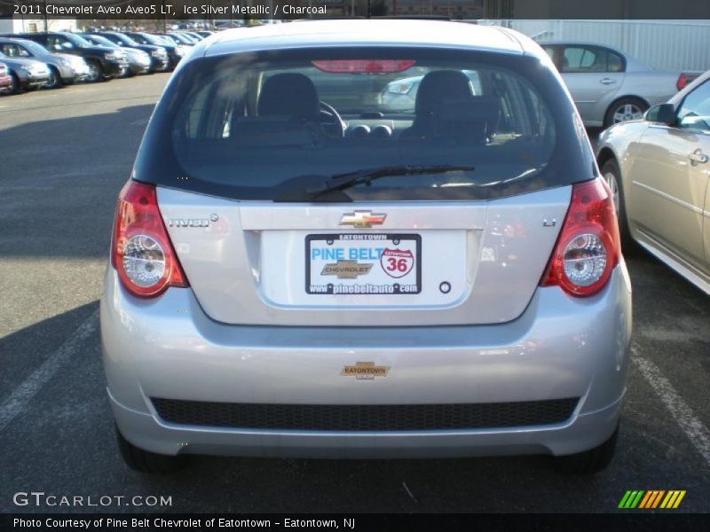 Ice Silver Metallic / Charcoal 2011 Chevrolet Aveo Aveo5 LT