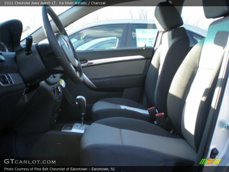 Ice Silver Metallic / Charcoal 2011 Chevrolet Aveo Aveo5 LT