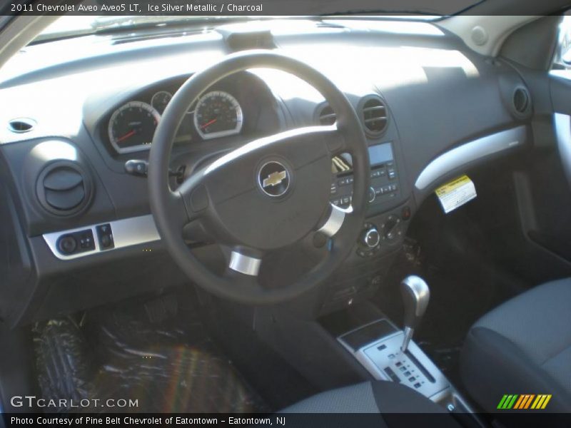 Ice Silver Metallic / Charcoal 2011 Chevrolet Aveo Aveo5 LT