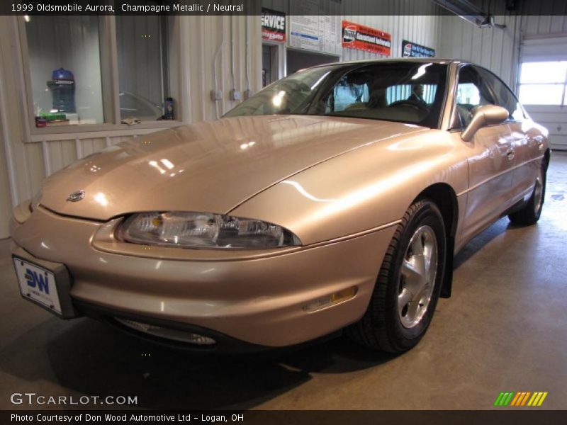 Champagne Metallic / Neutral 1999 Oldsmobile Aurora