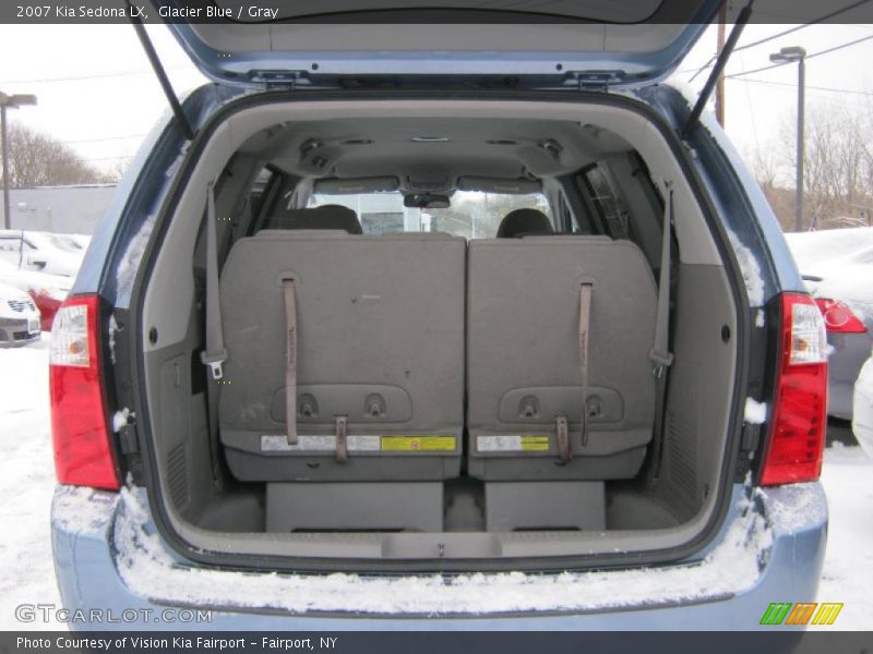 Glacier Blue / Gray 2007 Kia Sedona LX