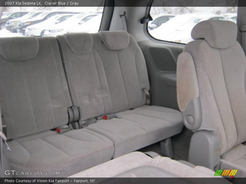 Glacier Blue / Gray 2007 Kia Sedona LX