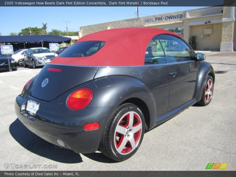 Dark Flint Metallic / Bordeaux Red 2005 Volkswagen New Beetle Dark Flint Edition Convertible