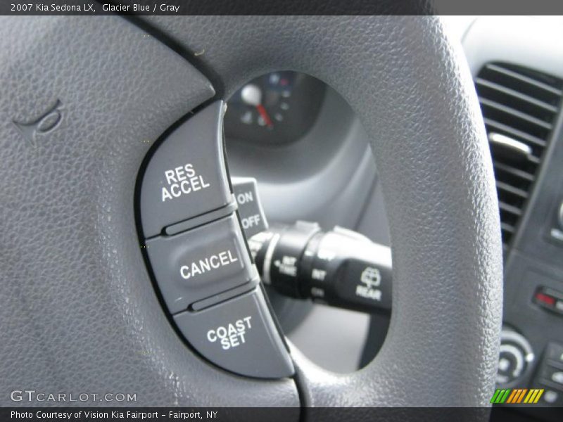 Glacier Blue / Gray 2007 Kia Sedona LX