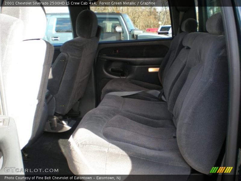 Forest Green Metallic / Graphite 2001 Chevrolet Silverado 2500HD LS Crew Cab 4x4
