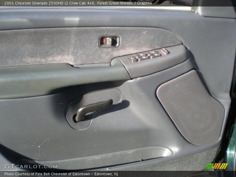 Forest Green Metallic / Graphite 2001 Chevrolet Silverado 2500HD LS Crew Cab 4x4