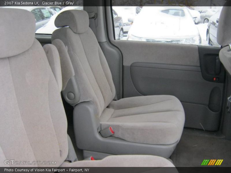 Glacier Blue / Gray 2007 Kia Sedona LX