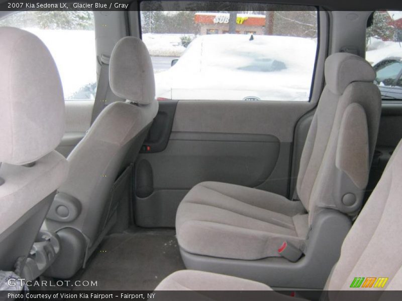 Glacier Blue / Gray 2007 Kia Sedona LX
