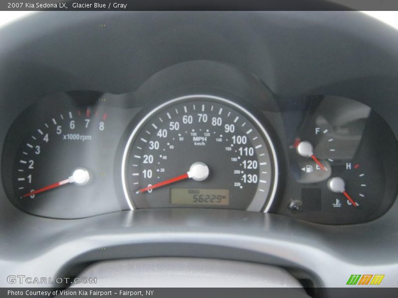  2007 Sedona LX LX Gauges