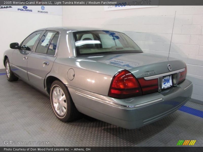 Light Tundra Metallic / Medium Parchment 2005 Mercury Grand Marquis LS