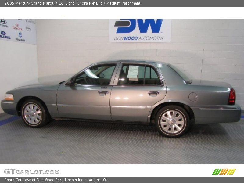 Light Tundra Metallic / Medium Parchment 2005 Mercury Grand Marquis LS